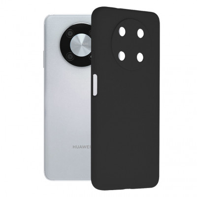 Husa pentru Huawei nova Y90, Techsuit Soft Edge Silicone, Black foto