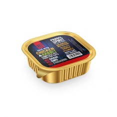 Pate Premium pentru pisica Primal Spirit, cu pui si iepure, 100g foto