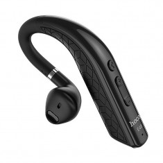 Handsfree Casca Bluetooth HOCO Superior business E48, SinglePoint, Negru