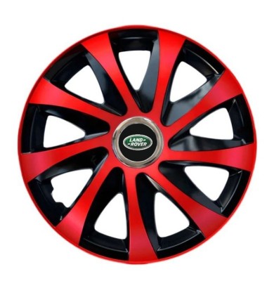 Set 4 capace roti Drift extra red R14 pentru gama Land Rover foto