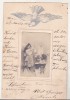 Bnk cp Felicitare circulata Viena - Braila 1902, Austria, Printata