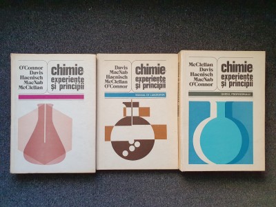 CHIMIE EXPERIENTE SI PRINCIPII - McClellan, Davis (3 vol) foto