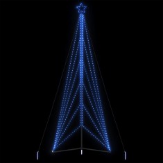 vidaXL Pom de Crăciun LED 861 LED-uri Albastru 478 cm 4016426
