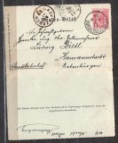 AUSTRIA 1895 - CARTE POSTALA CIRCULATA, Y1