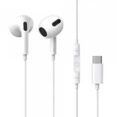 Handsfree USB-C Baseus Encok C17, Alb NGCR010002
