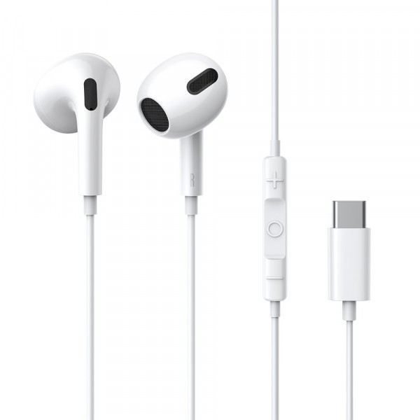 Handsfree USB-C Baseus Encok C17, Alb NGCR010002