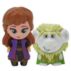 Set 2 Mini Figurine Anna si Bulda Whisper and Glow Frozen 2 foto