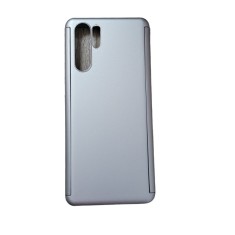 Husa protectie 360 fata + spate + folie silicon Huawei P30 Pro , Argintiu