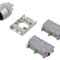 Comutator Rotativ 22mm IP65 Negru 3 Pozitii