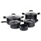 Set oale aluminiu, 9 piese, &quot;Primary&quot; - Zokura