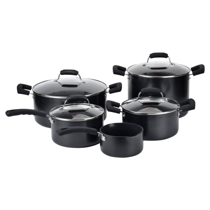 Set oale aluminiu, 9 piese, &quot;Primary&quot; - Zokura