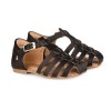 Sandale Fete Miss Bibi Negre 24 EU, Negru, BIBI Shoes