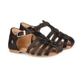 Sandale Fete Miss Bibi Negre 25 EU, Negru, BIBI Shoes