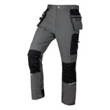 Pantaloni de lucru Mix&amp;Match,elastici,intariri genunchi,gri,marimea M/50,NEO
