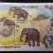 Somalia-Fauna ,elefanti-colita nestampilata MNH (C1)