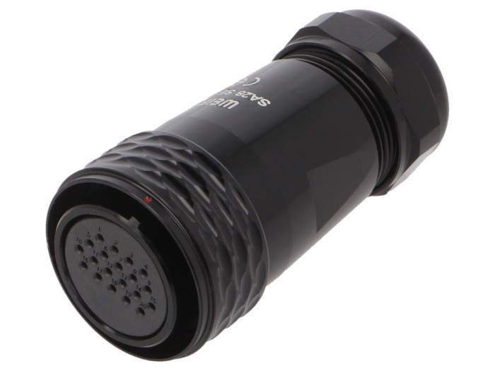 Conector mamă IP67 20 pini 5A