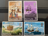 PC329 - BERMUDA 1971 Vapoare/ Corabii, serie MNH, 4v, Nestampilat