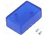 Carcasa ABS, 28mmx45mmx18mm, MASZCZYK - KM-3-TR/BL