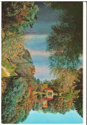 CPIB 18170 CARTE POSTALA - CRAIOVA. LACUL DIN PARCUL POPORULUI, RPR foto
