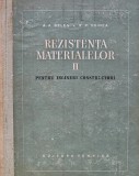 Cumpara ieftin Rezistenta materialelor (volumul 2) - 1958 - Aurel Beles (BF61)