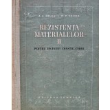 Rezistenta materialelor (volumul 2) - 1958 - Aurel Beles (BF61)