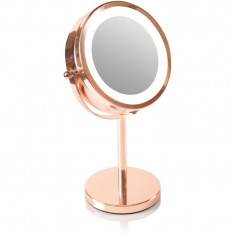 RIO Rose gold mirror oglindă cosmetică iluminată 1 buc