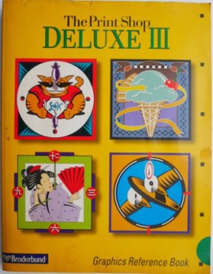 The Print Shop Deluxe III. Graphics Reference Book foto