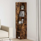 vidaXL Dulap de colț Alb 32x32x140cm Lemn compozit 889880