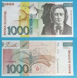 Slovenia (p#32) 1.000 Tolarjev 2004 &#039;Pre&scaron;eren&#039; UNC serie: UP883839