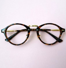 Rama Rame Ochelari vedere unisex wayfarer leopard tortoise plastic metal NOU foto