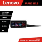 Navigatie Renault Laguna 3 Lenovo PRO 8+256 12.3 inch qled android 4G DSP gps internet 8Core CarStore Technology