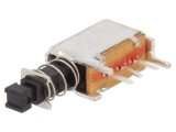 Comutator Apăsare SPDT 0,2A 30VDC ON-ON