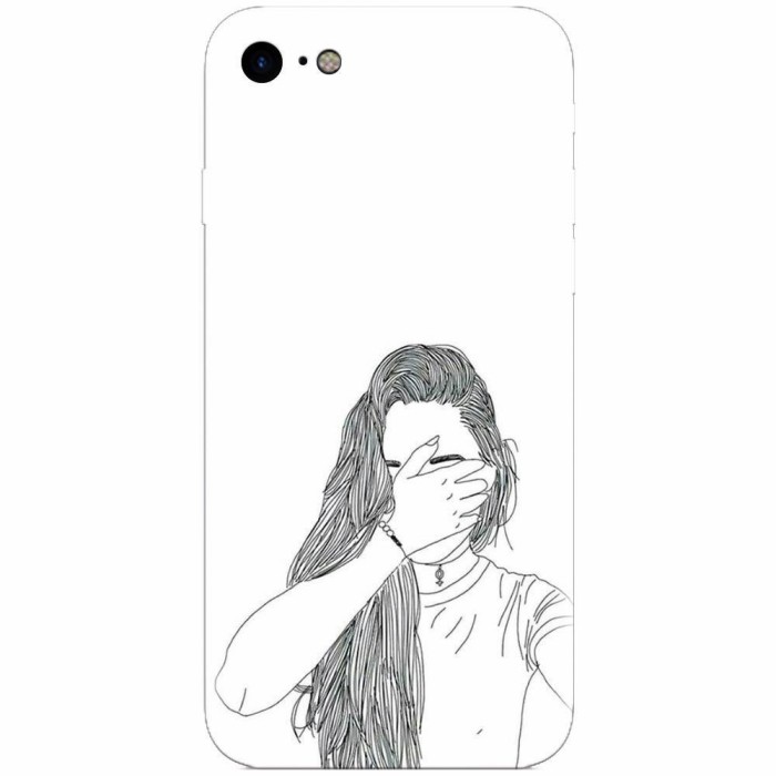 Husa silicon pentru Apple Iphone 6 Plus, Dont Look