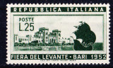 TSV$ - 1952 MICHEL 867 - 2 &euro; ITALIA MNH/**, Nestampilat