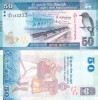 Sri Lanka 50 Rupii, 2016 UNC - Bancnota Straine Asia