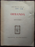 OFRANDA:POEZII DIN INCHISORI/editor D.BACU/autor RADU GYR/DACOROMANIA/MADRID1963