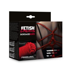 Sfoara Bondage Fetish Dreams "Bondage Rope" 3 Metri - Rosu##