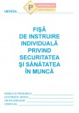 Fisa de instruire individuala pentru protectia muncii personalizata