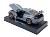 Macheta metal BMW M8 replica 1:32 gri cu sunete si lumini deschide usi, capota si portbagaj