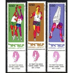 Israel 1971 - Sport, serie neuzata cu tab