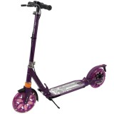 Trotineta Action One Desire, cu doua amortizoare si frana pe disc, Mov