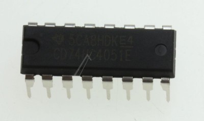 CI, LOGIC, 74HC4051, DIP-16 CD74HC4051E TEXAS-INSTRUMENTS foto