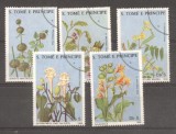 Sao Tome 1988 Medical flowers used DE.076, Stampilat