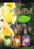 DVD animatie: Colectie Tinker Bell - Clopotica ( 3 DVD in cutie de carton; dublate romana - vezi descriere )