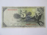 Rara! Republica Federala Germania 5 Mark 1948 seria:055 255,bancnota din imagini