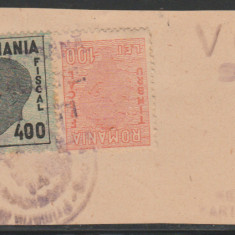 1946 Fragment act notarial Cluj cu stampila electorala Votati Soarele Semnul BPD