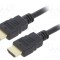 Cablu HDMI 2.0 GEMBIRD 0,5m negru PVC