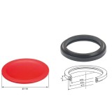 Capac si garnitura butelie vacuum O 115 mm