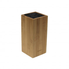 Suport pentru cutite, din bambus, 10,5x10,5x23 cm, Kinghoff