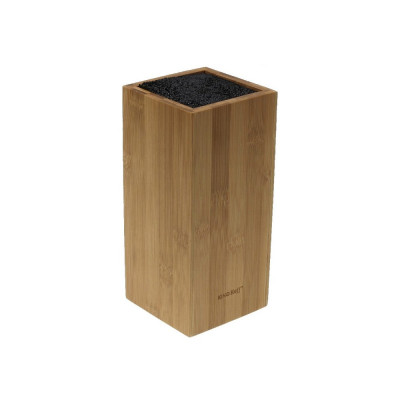 Suport pentru cutite, din bambus, 10,5x10,5x23 cm, Kinghoff foto